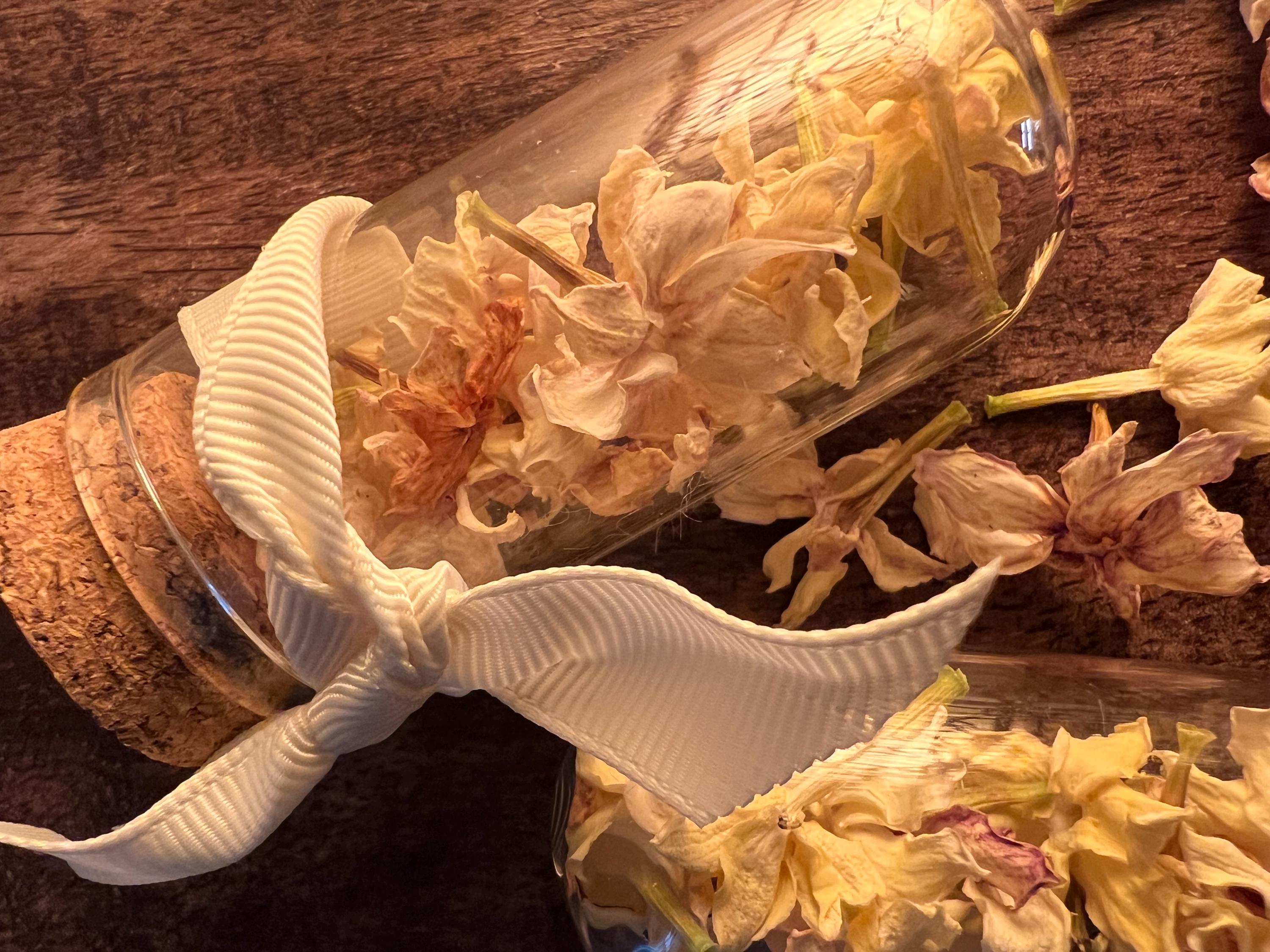 Dried Jasmine for Spellwork, Night Blooming Jasmine, Witch-Grown Dried Flowers for Spellwork, Dream Magic and Love Curio