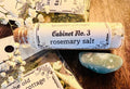 Rosemary Salt, Ritual Salt Witchcraft Supply Protection Cleansing Salt Cottage Grown Rosemary Spiritual Curio