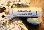 Rosemary Salt, Ritual Salt Witchcraft Supply Protection Cleansing Salt Cottage Grown Rosemary Spiritual Curio