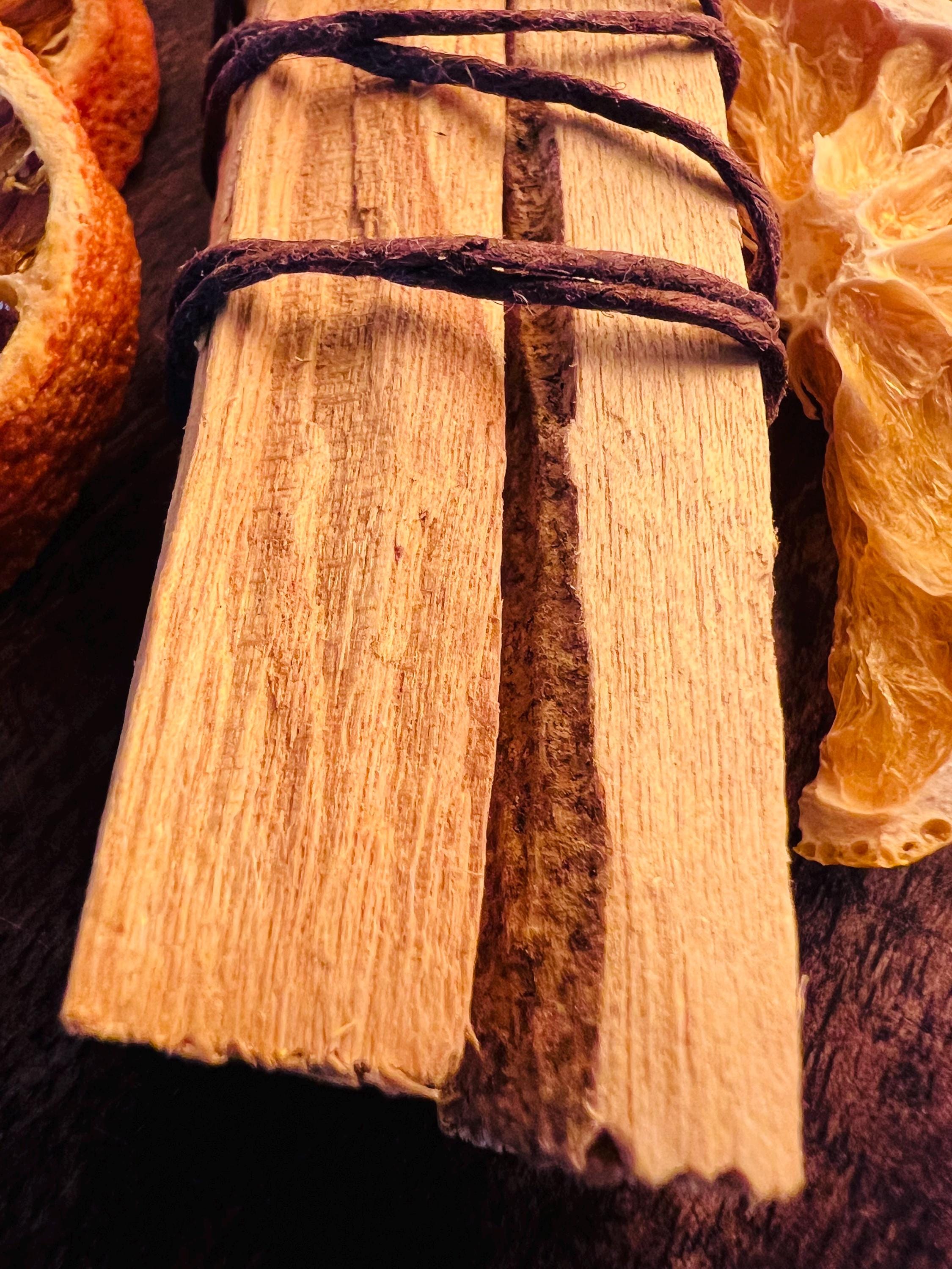 Palo Santo Fragrance Wood Sticks Set of Two Cottage Home Fragrance Natural Scented Wood Supply