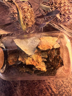 Rust Relic Vial, Garden Iron Oxide Curio, Death Witchcraft Bottle, Threshold Magic Piece