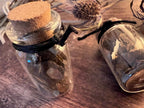 Rust Relic Vial, Garden Iron Oxide Curio, Death Witchcraft Bottle, Threshold Magic Piece