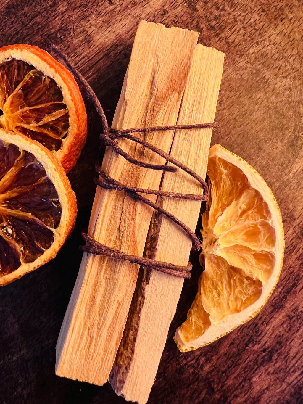 Palo Santo Fragrance Wood Sticks Set of Two Cottage Home Fragrance Natural Scented Wood Supply