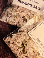 Revenge Salt Sample, Single Use Spell Salt, Witchcraft Gift Add On, Banishing Protection
