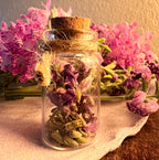 Obedient Flower Spell Vial, Wild Texas Flower, Obedience & Influence, Witchcraft Herb Vial, Charm Work, Cottage Witch Supply