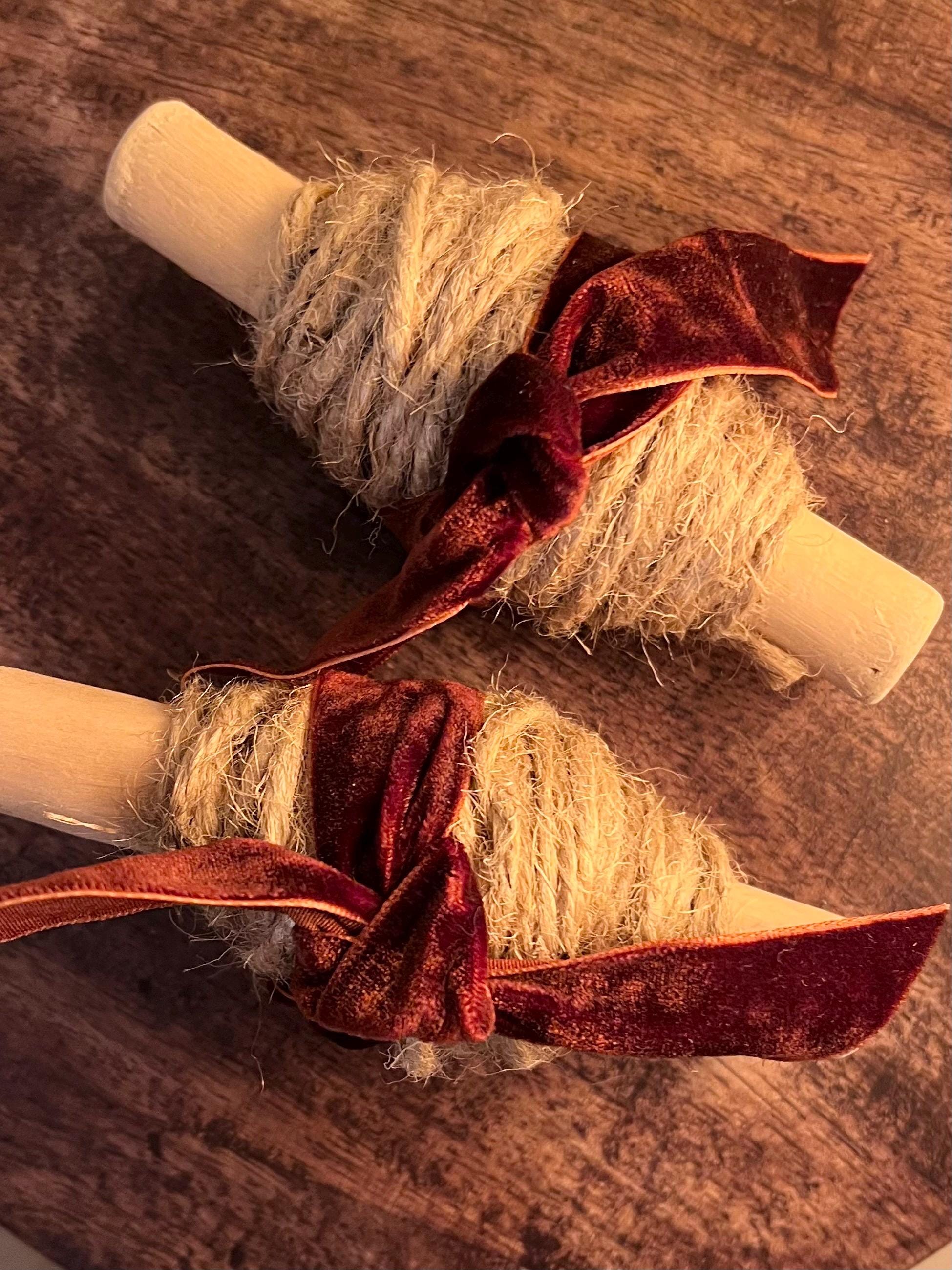 Witch Garden Twine Spool, Natural Jute Garden String, Cottage Garden Tool, Plant Tying Twine
