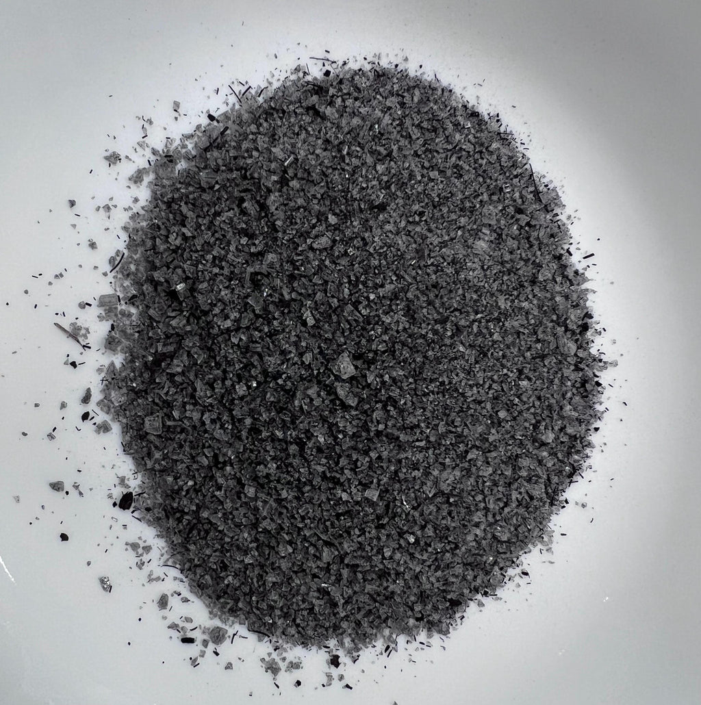 Charcoal-Free Black Salt, Plant Based Witchcraft Protection Salt, Banishing, Boundaries and Ritual Work, Handmade Original OLC Blend