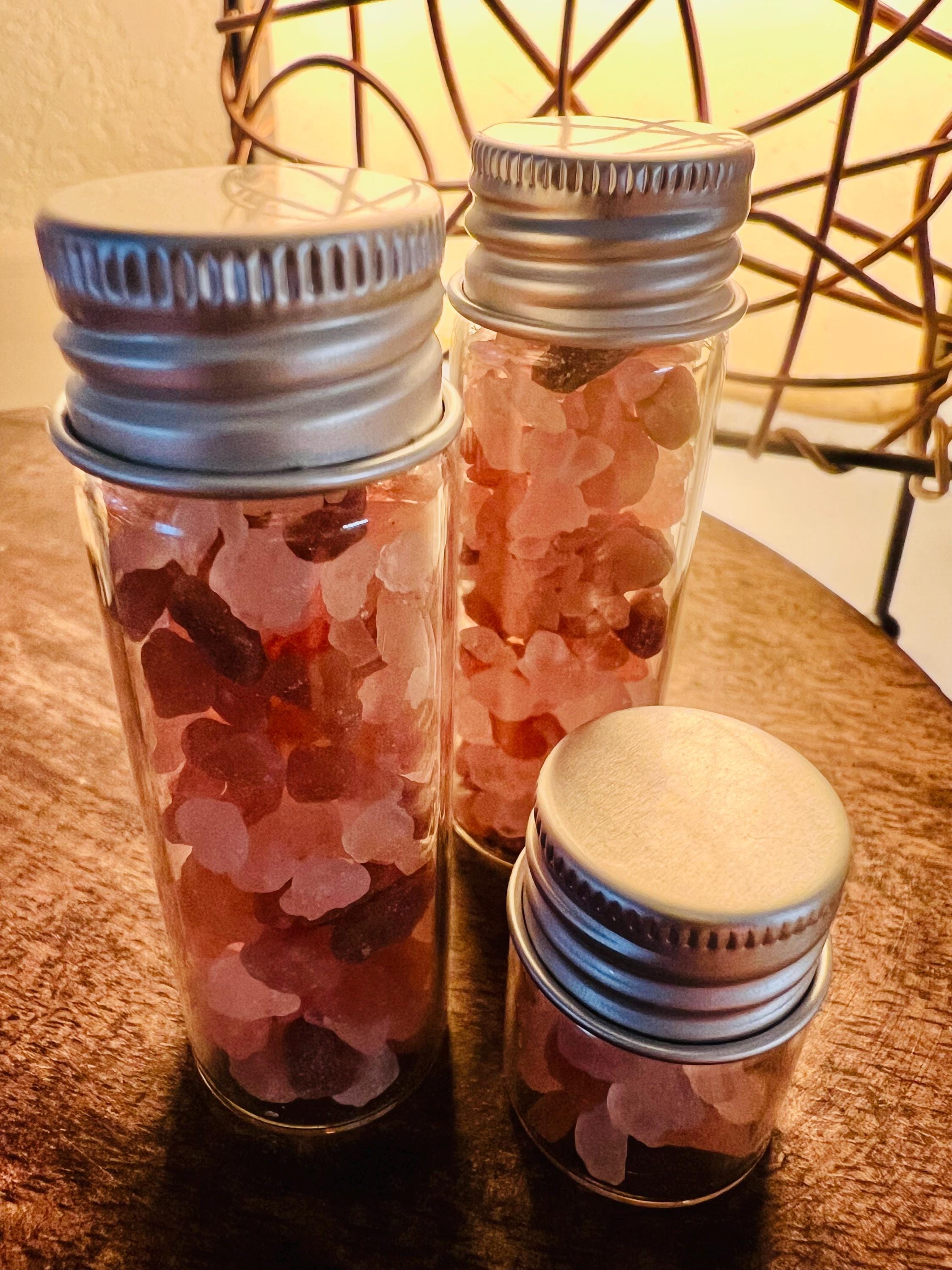 Sturgeon Moon Charged Pink Himalayan Salt, Ritual Spellcraft Supply