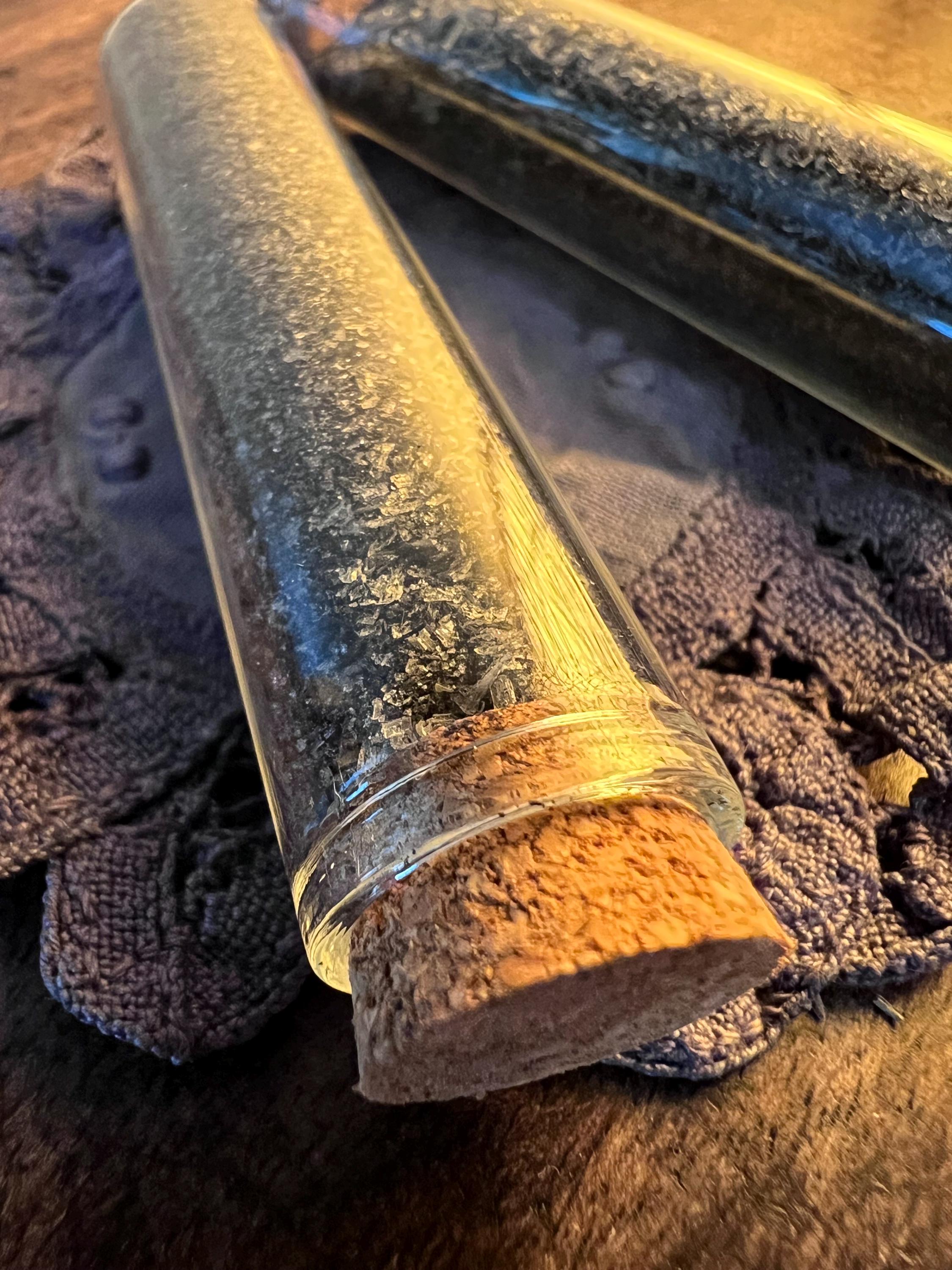 Charcoal-Free Black Salt, Plant Based Witchcraft Protection Salt, Banishing, Boundaries and Ritual Work, Handmade Original OLC Blend
