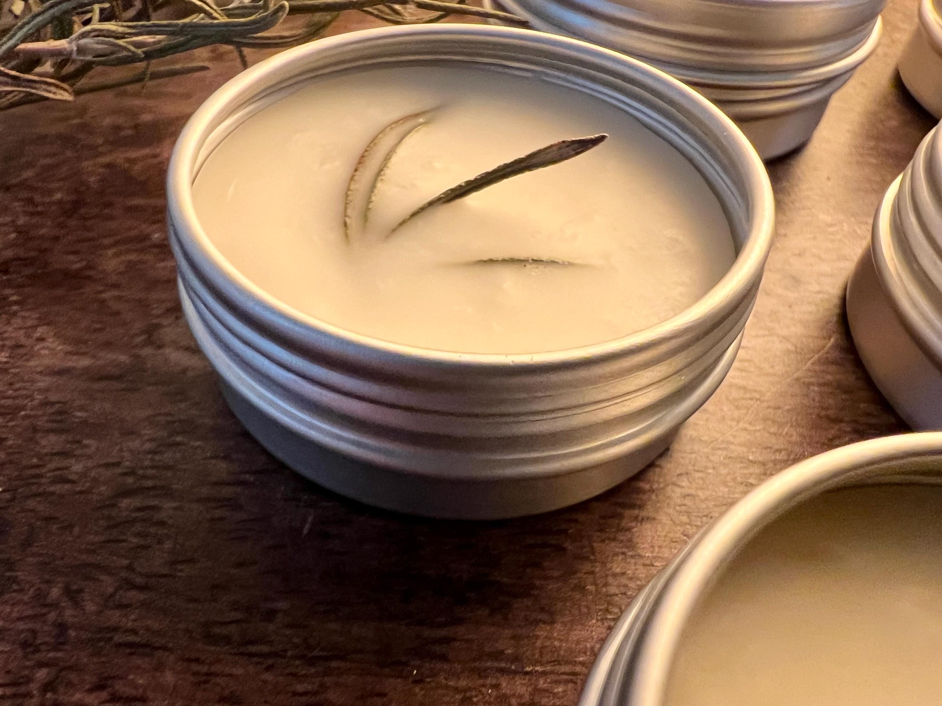 Ritual Anointing Balm Tin, OLC Original, Wand Dressing Wax, Beeswax Herb Balm, Altar Tool, Witchcraft Supplies, Rosemary Option, Pocket Ritual