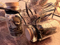 Rust Relic Vial, Garden Iron Oxide Curio, Death Witchcraft Bottle, Threshold Magic Piece