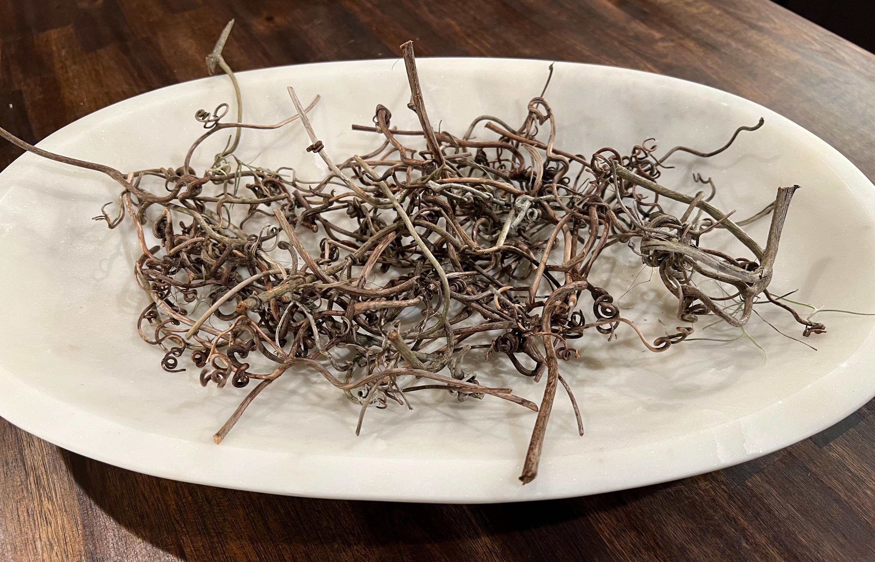 Grapevine tendrils, wild, foraged on demand, approx 10 tendrils