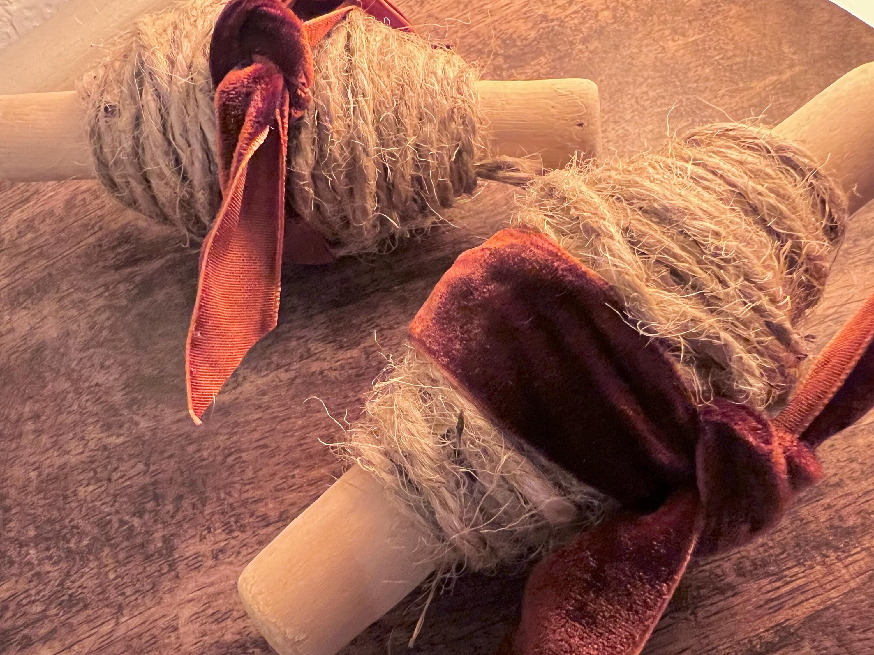 Witch Garden Twine Spool, Natural Jute Garden String, Cottage Garden Tool, Plant Tying Twine