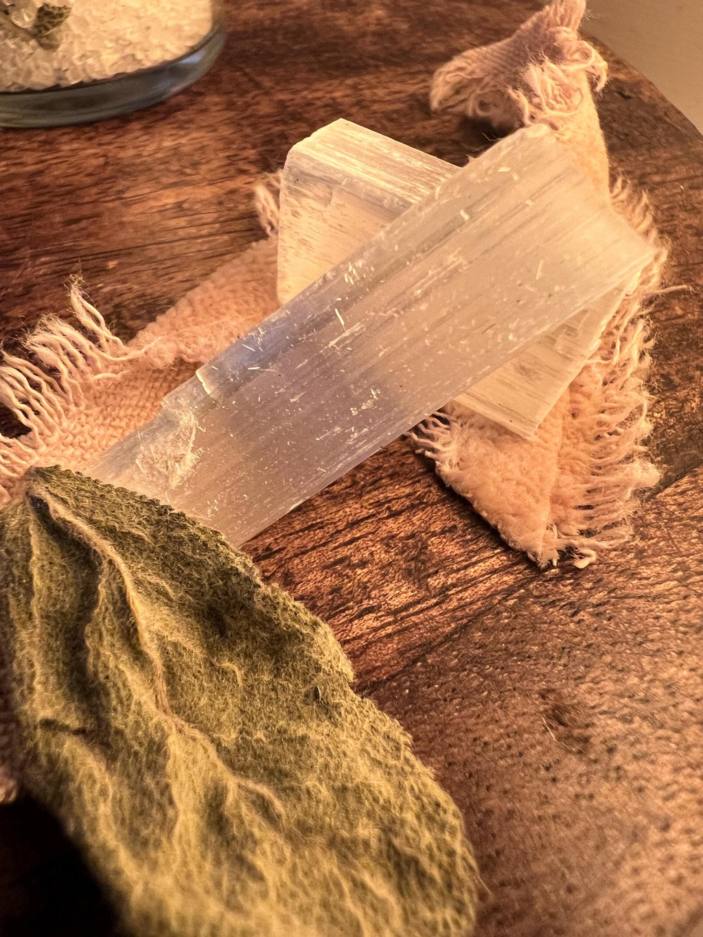 Triple S Protection Charm Jar, Salt Sage Selenite Protection Spell, Witchcraft Protection Jar, Spiritual Protection Charm, OLC Original