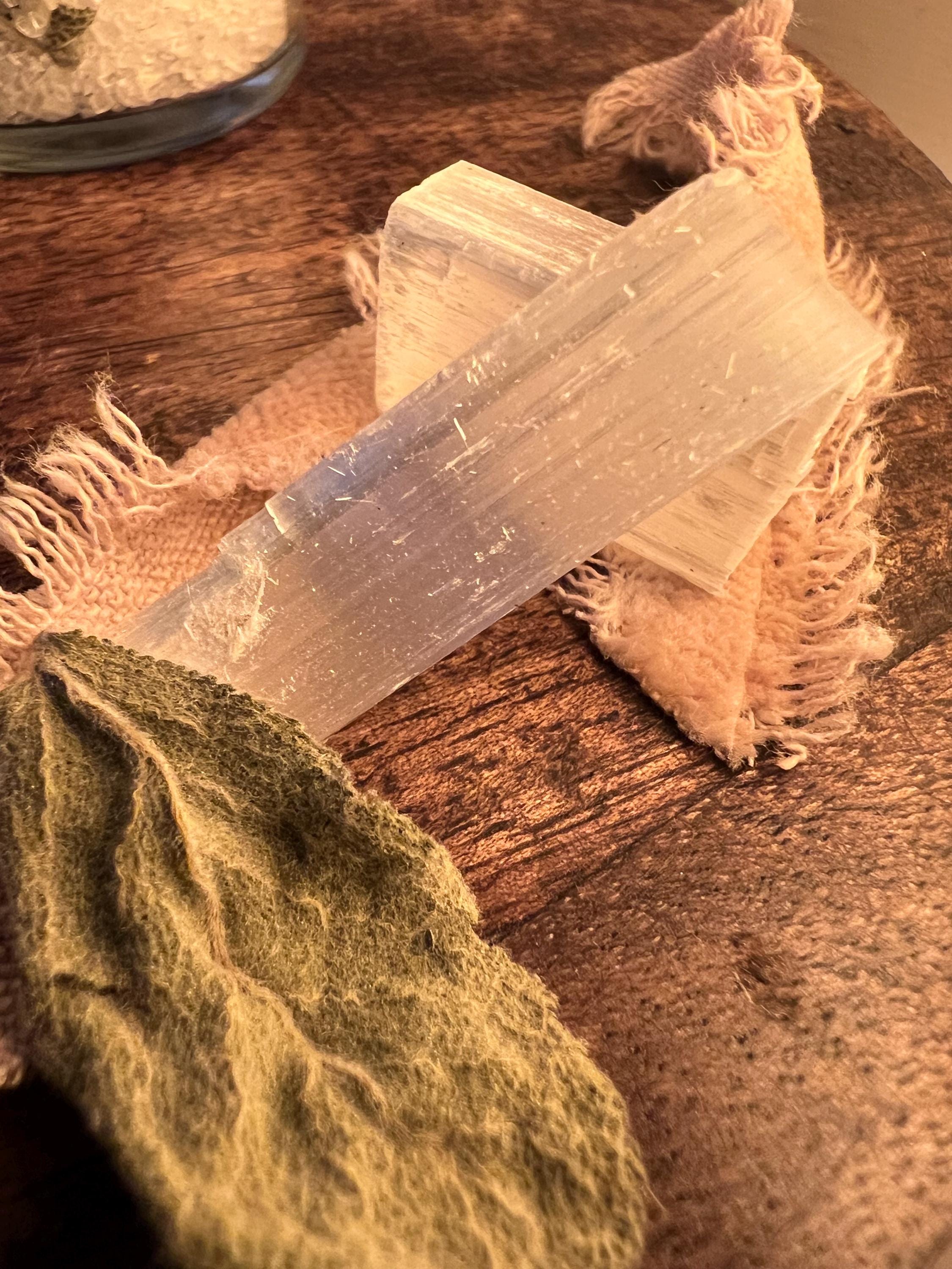 Triple S Protection Charm Jar, Salt Sage Selenite Protection Spell, Witchcraft Protection Jar, Spiritual Protection Charm, OLC Original