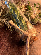 Willow Whisper Vial Dried Willow Leaves in Glass Vial Foraged Witch Herb Charm Protection Grief Release Liminal Magic